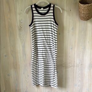 Crewcuts Striped Cotton Sleeveless Dress Size 12